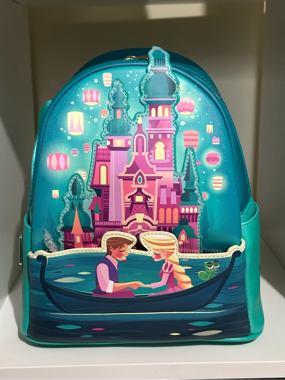 Loungefly Tangled Rapunzel Castle Mini Backpack